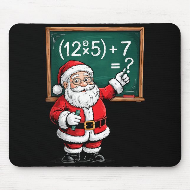 Six Seven 67 Meme Santa Math Teacher Christmas Men Musmatta (Framsidan)