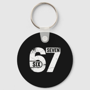 Six Seven 67 Roligt Memo Nyckelring