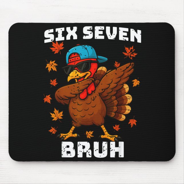 Six Seven 67 Thanksgiving Meme Funny Thankful Turk Musmatta (Framsidan)