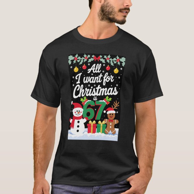 Six Seven 6 7 Jul Tee Festiv Meme (Framsida)