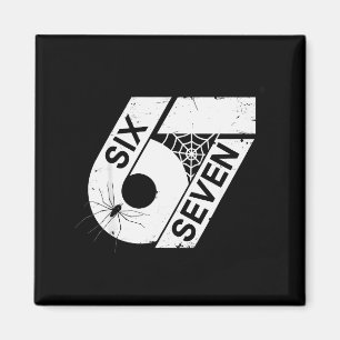 Six Seven 6 7 Meme 6 7 Halloween-kostym _1 Magnet