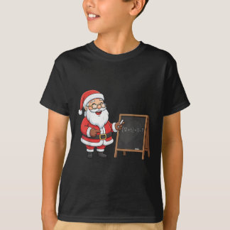 Six Seven 6 7 Meme Santa Christmas Xmas Teacher Nu T Shirt
