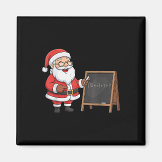 Six Seven 6 7 Meme Santa jul Xmas Lärare Nu Magnet