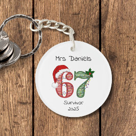 Six Seven 6 7 Survivor Funny Christmas Holiday