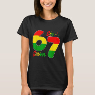 Six Seven 6 7 Svarta historiemånaden Rollig Six Se T Shirt