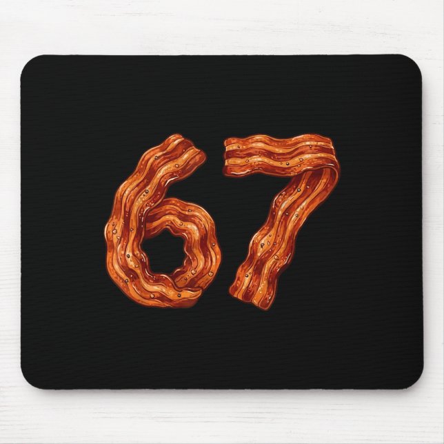 Six Seven Bacon Cool Meme 67 Funny Number  Musmatta (Framsidan)