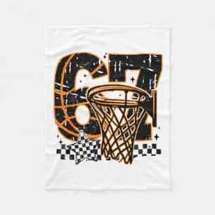 Six Seven Basketboll, Rolig 67 Basketboll, Retro G Fleecefilt