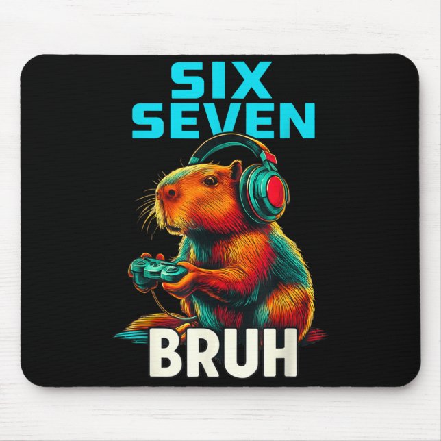 Six Seven Bruh 67 Meme Funny Capybara  Musmatta (Framsidan)