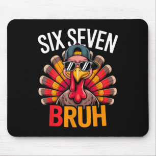 Six Seven Bruh 6 7 Meme Kalkon Thanksgiving Pojke Musmatta