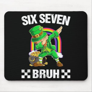 Six Seven Bruh Dabbing Leprechaun St Patricks Day Musmatta