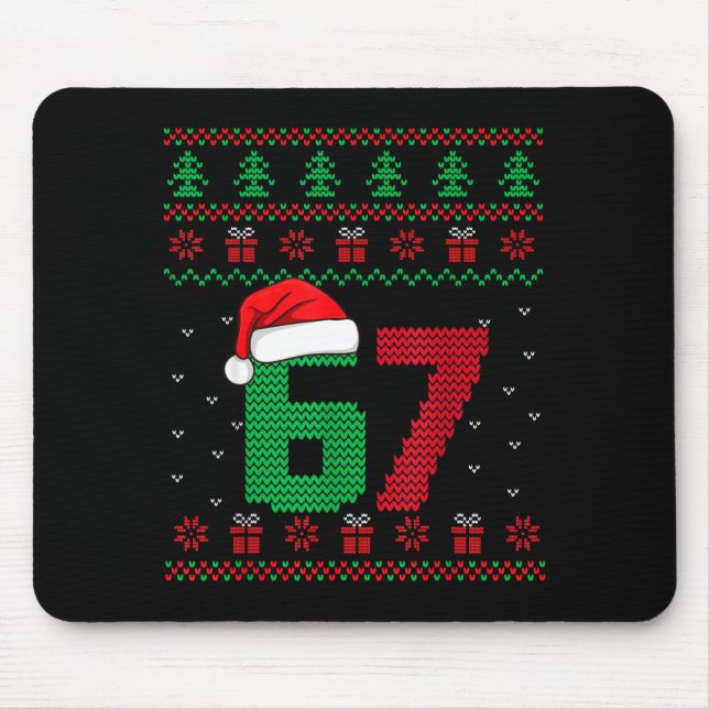 Six Seven Christmas 6 7 Ugly Christmas Sweater  Musmatta (Framsidan)