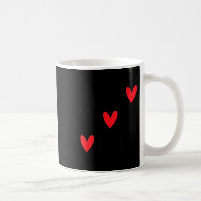 Six Seven Gamer 67 Valentines Day 6 7 Funny  Kaffemugg (Höger)