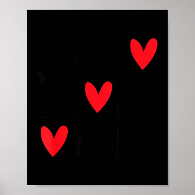 Six Seven Gamer 67 Valentines Day 6 7 Funny  Poster (Framsidan)