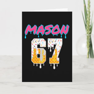 Six Seven Glass Cream Drip Sport 67 Kul Mason Meme Kort