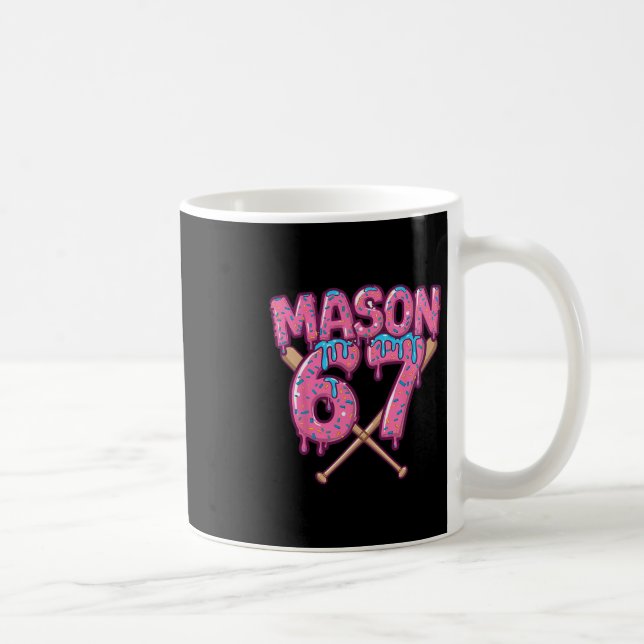 Six Seven Glass Is Dricka Sport 67 Kul Mason Meme  Kaffemugg (Höger)