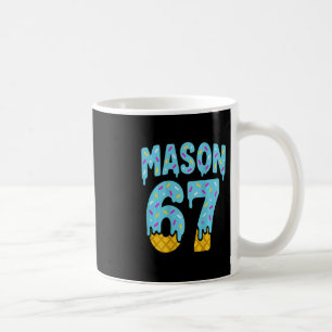 Six Seven Glass Ström Mason 67 Meme Halloween ( Kaffemugg