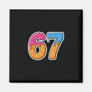 Six Seven Glassisdropp Gen Alpha Slang 6 7 Trend Magnet