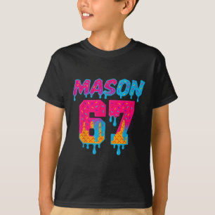 Six Seven Glasskrem Dropp Sport 67 Mason Meme T Shirt