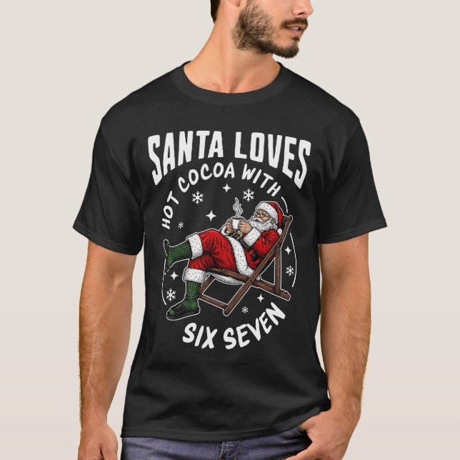 Six Seven Hot Cocoa T Shirt (Framsida)