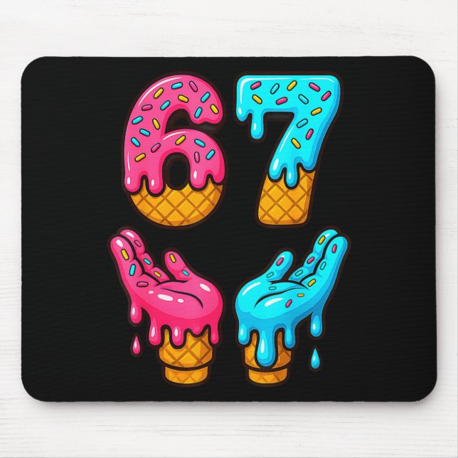 Six Seven Ice Cream Drip Meme 67 Funny Gen Alpha S Musmatta (Framsidan)