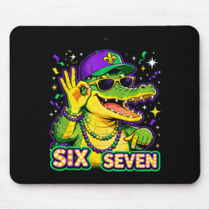 Six Seven Mardi Gras Gator Rolig 67 Meme Citat _1 Musmatta