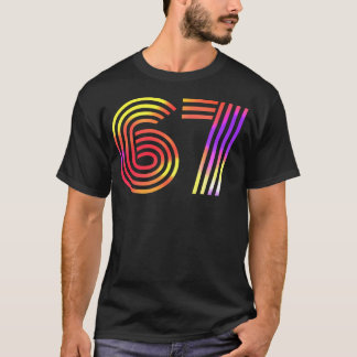 Six Seven Meme 67 Sporttröja För T Shirt
