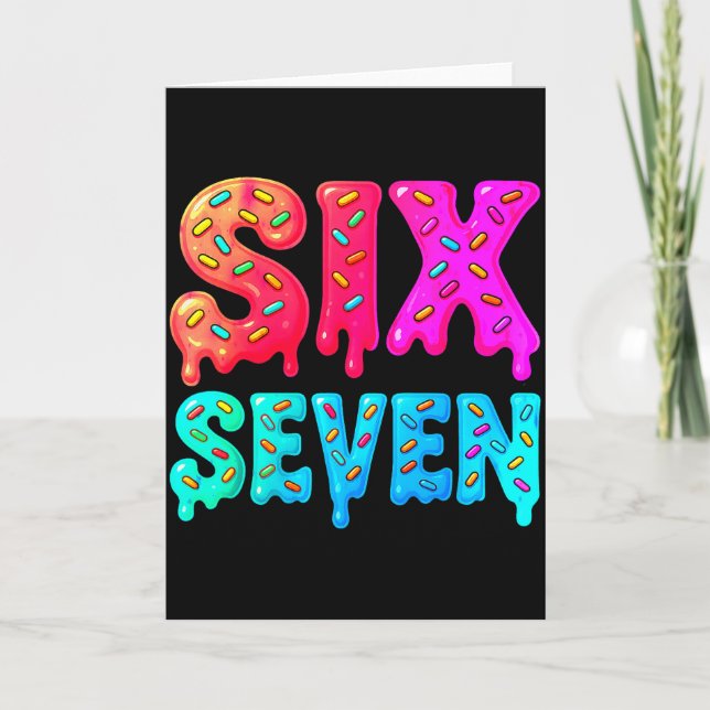 Six Seven Meme 67 Srts Jersey For Boys Girls Kids  Kort (Framsida)