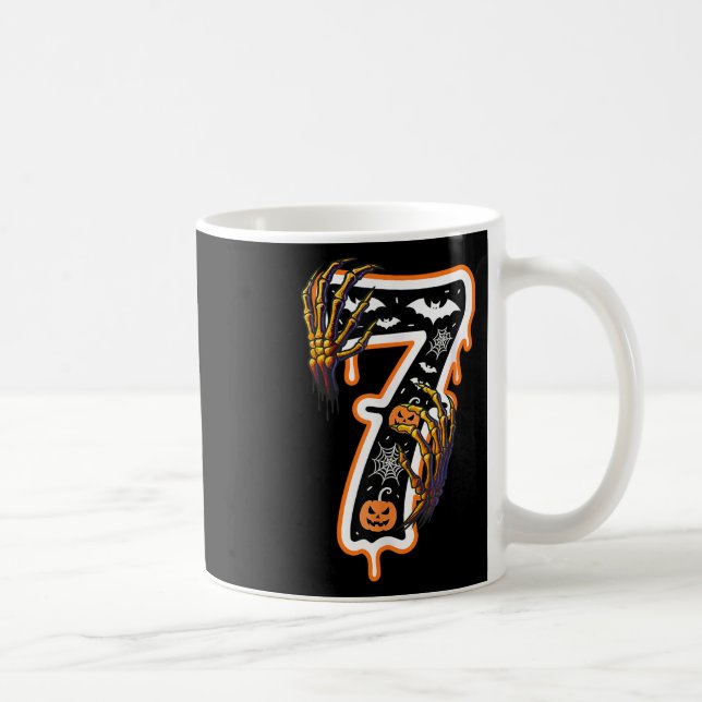 Six Seven Meme 6 7 67 Halloween Thanksgiving Par Kaffemugg (Höger)