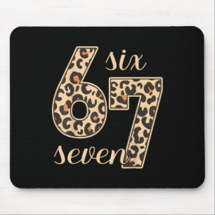 Six Seven Meme 6-7 Nummer Leoprint Gen Z Gen Musmatta