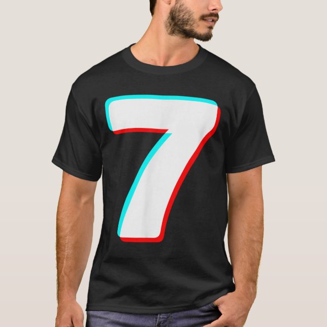 Six Seven Meme 7 Kostym Halloween Par Matchin T Shirt (Framsida)