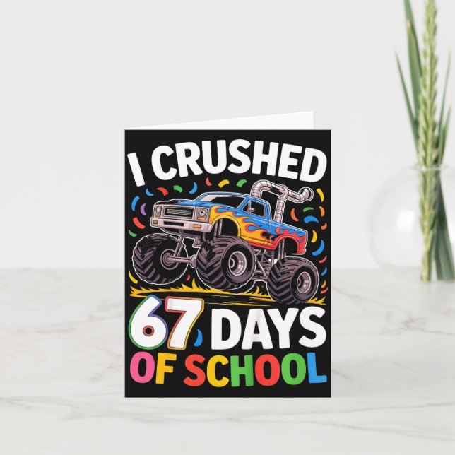 Six Seven Meme Boys Girls Kids  Kort (Framsida)