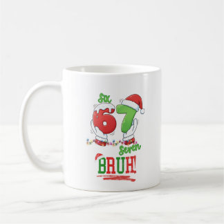 Six Seven Meme Christmas Teen Mug Kaffemugg