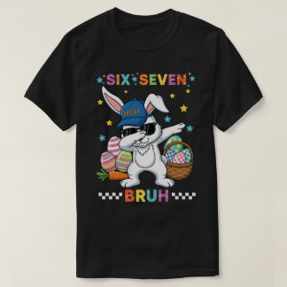 Six-seven meme glad påsk 2026 t shirt