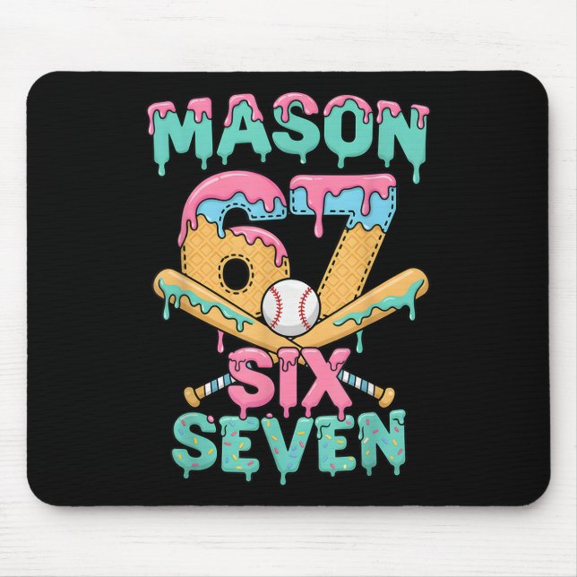 Six Seven Meme Mason Ice Cream Drip Funny Bysebyll Musmatta (Framsidan)