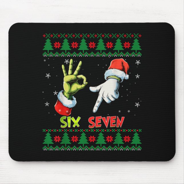 Six Seven Skeleton Meme Christmas Ugly Sweater 67  Musmatta (Framsidan)