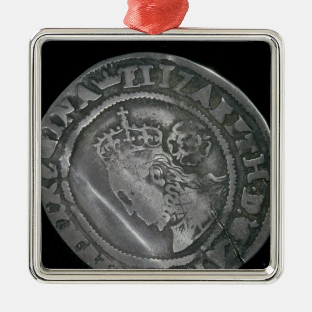 Sixpence Julgransprydnad Metall (Framsidan)