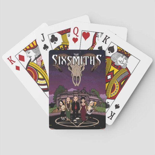Sixsmiths kort casinokort (Baksidan)