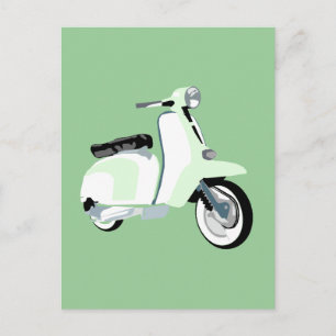 Sixtiesmodsparkcykel Vykort