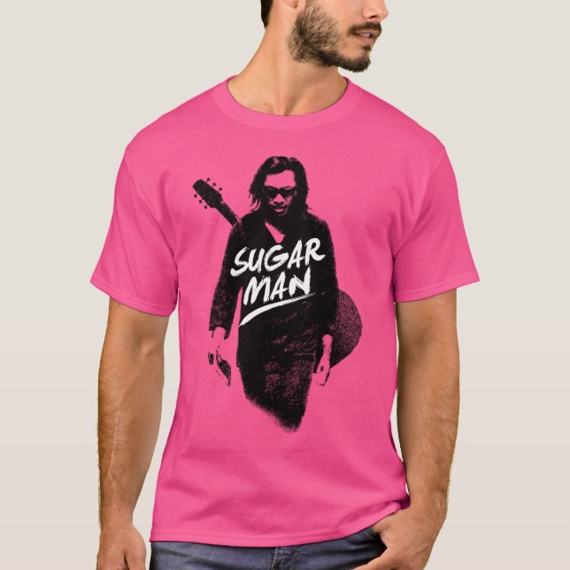 Sixto Rodriguez - Sugar Man T Shirt (Framsida)