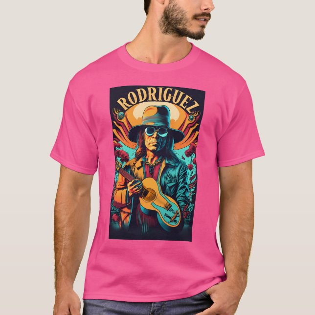 Sixto Rodriguez T Shirt (Framsida)