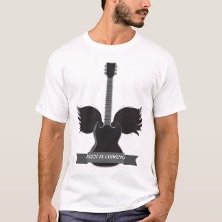 Sixx gitarrt-skjorta t-shirt