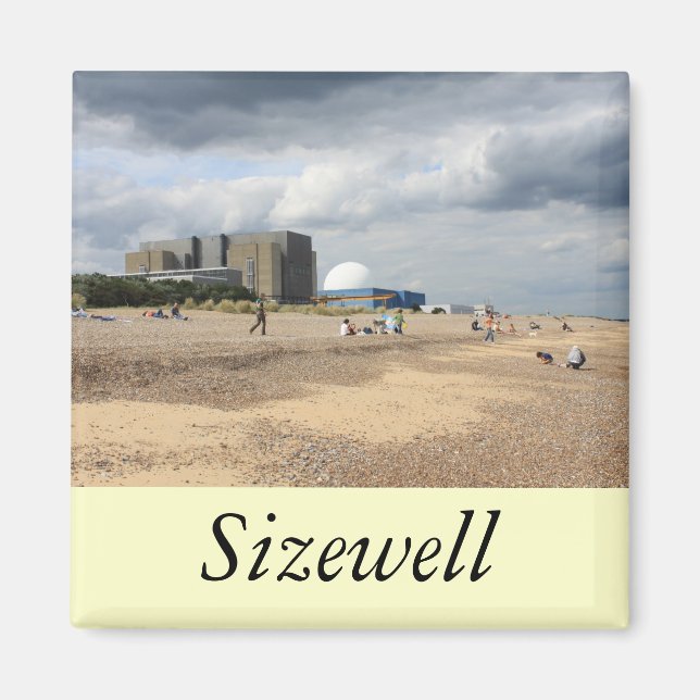 Sizewell Nuclear Power Station Magnet (Framsidan)