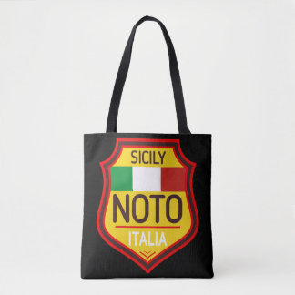 Sizilien italien noto emplem tygkasse
