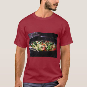 Sizzlande Veggie Pantryck T-shirt