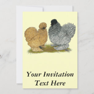 Sizzle Chickens Inbjudningar