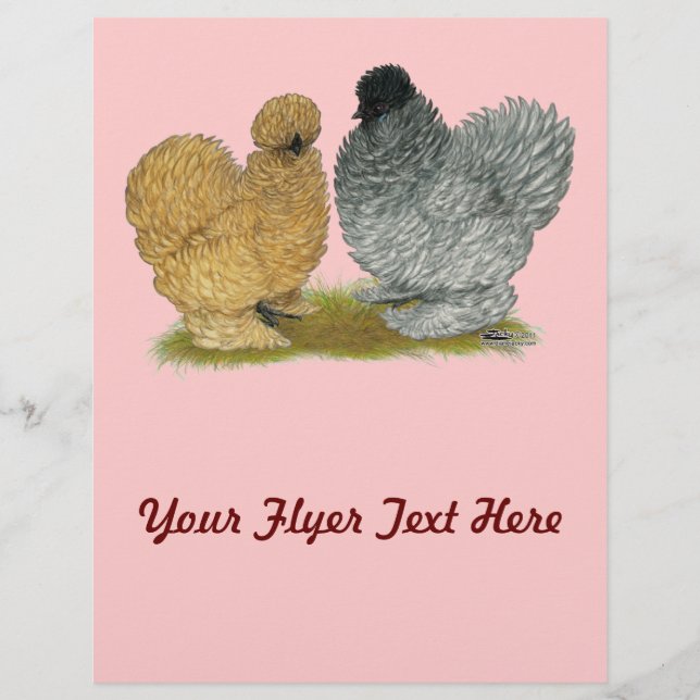 Sizzle Chickens Reklamblad (Framsidan)