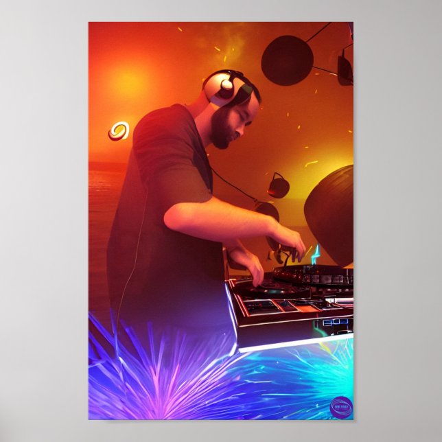SIZZLIN' DJ POSTER (Framsidan)
