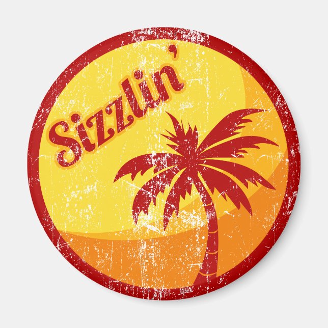 Sizzlin" Magnet (Framsidan)