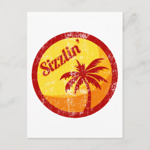 Sizzlin" Vykort