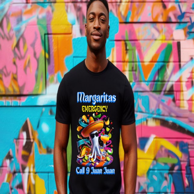 Sizzling Fiesta: Margaritas-Akutet T Shirt (Skapare uppladdad)